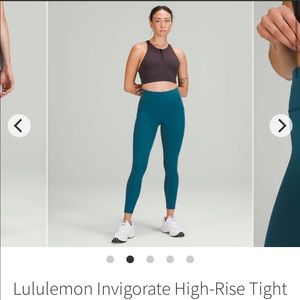Lululemon Invigorate Leggings Size 6 in Capri